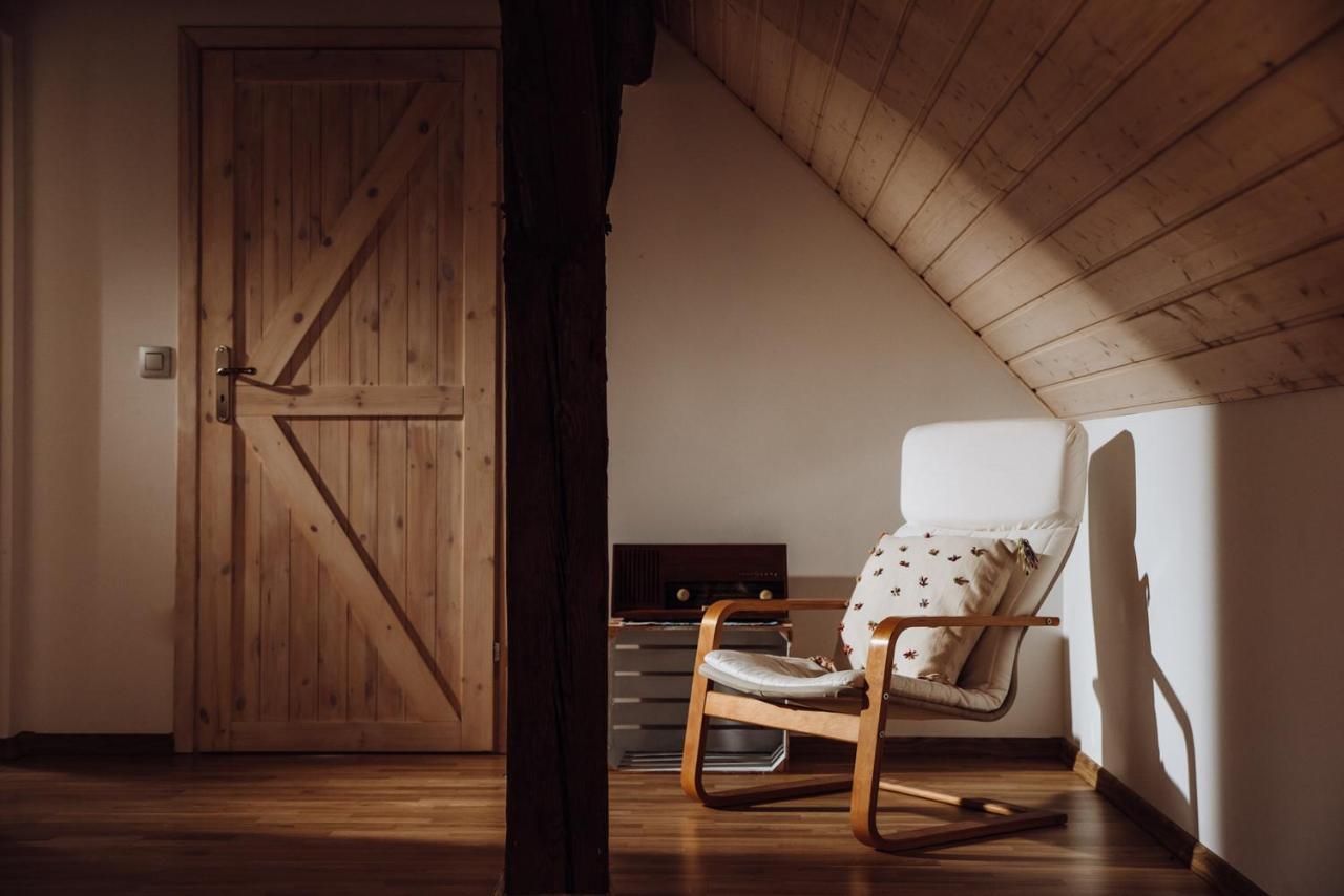 Apartmán Osada Pod Lipa Ostrowice Exteriér fotografie